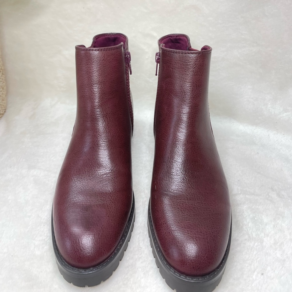 Baretraps Daytona Chelsea Boot Cabernet 6M Ankle Booties G 756 - Picture 11 of 16